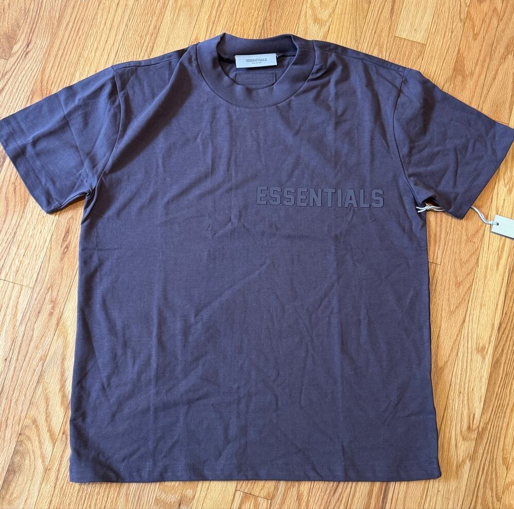 Fear of God Essentials T | Plum | Small | NWT
